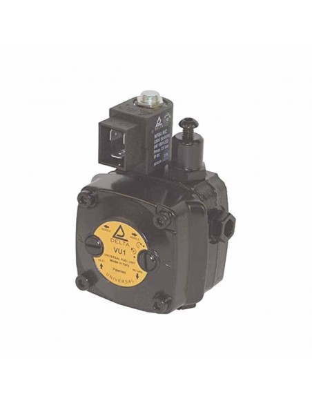 Brûleur de chaudière à fioul DELTA VU1 à double rotation avec pompe à huile.