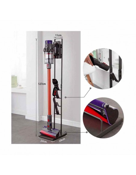 Support pour l'aspirateur DYSON V6 V7 V8 V10 V11 V12 en métal.