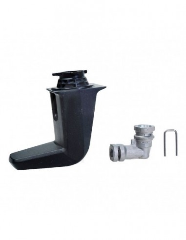 Coude arrière et crochet de nettoyeur haute...