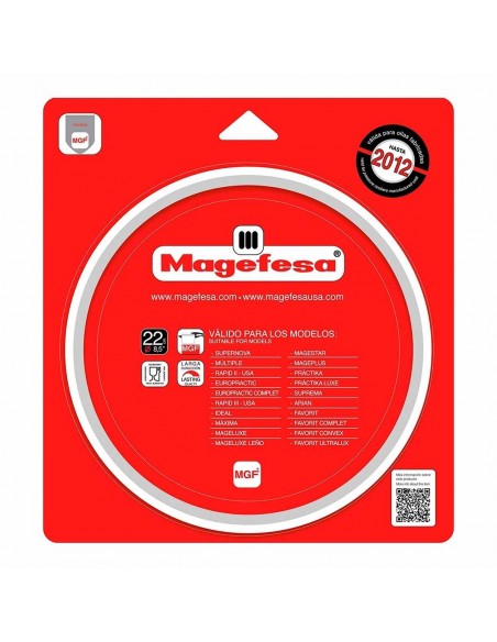 Joint en caoutchouc pour Cocotte-minute MAGEFESA Ø22 cm.