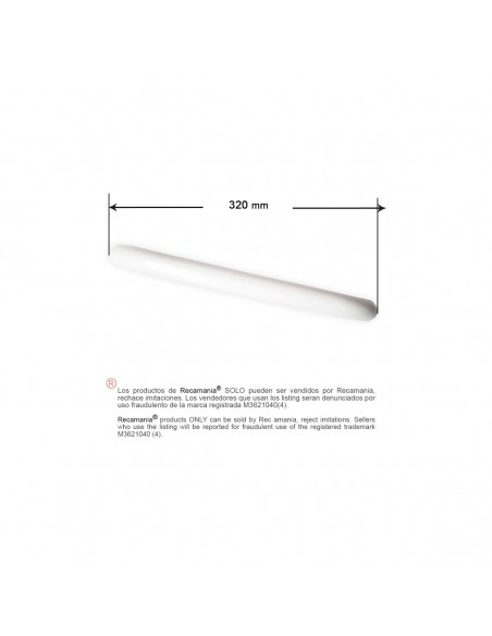 Poignée de porte de réfrigérateur BOSCH 320mm.