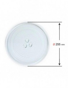 Plateau Four micro-ondes Ø 255mm universelle 2