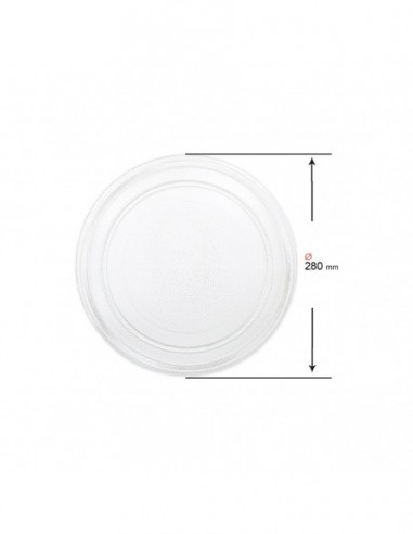 Plateau Four micro-ondes Ø 280mm universelle